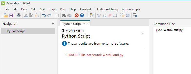 python error file not found