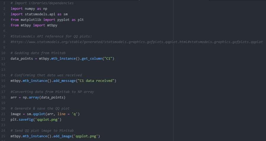 python script screenshot